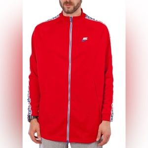Nike Men's Sportswear Taped Track Jacket Red Sz M AJ2681-657